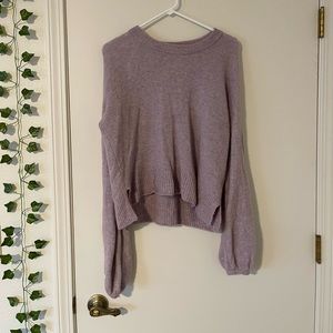 Madewell pink sweater
